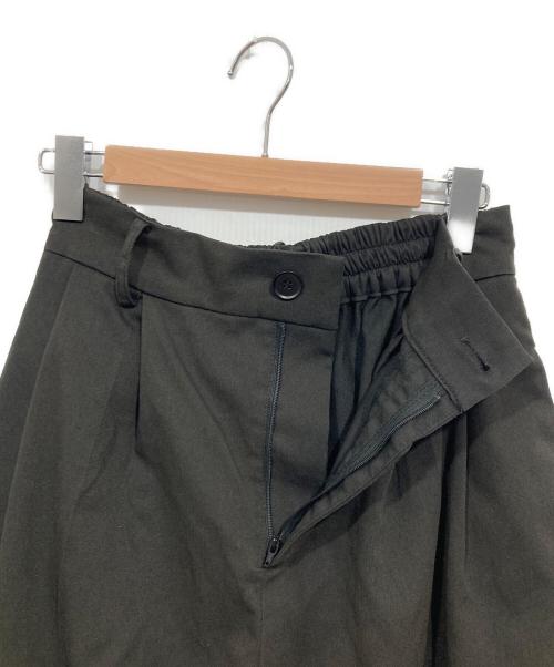 harapeco（ハラペコ）harapeco (ハラペコ) タックワイドパンツ ブラック サイズ:Lの古着・服飾アイテム