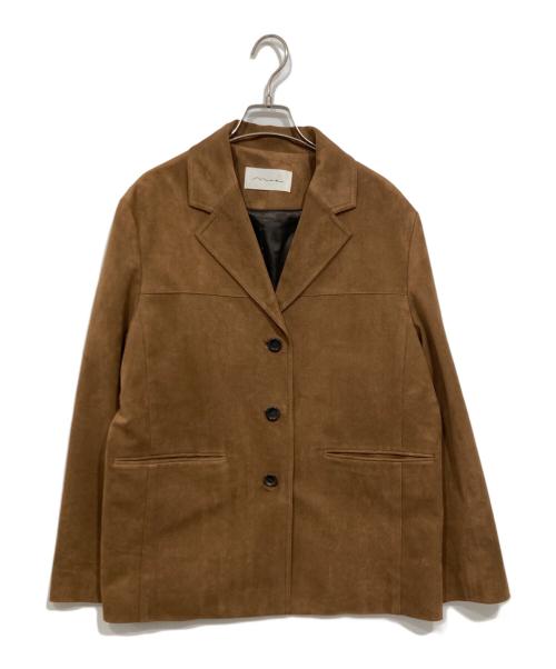 na.e（ナエ）na.e (ナエ) スウェードジャケット ベージュ サイズ:-の古着・服飾アイテム