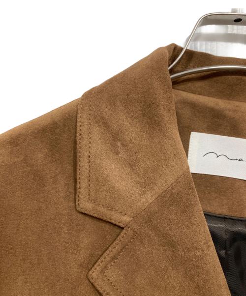 na.e（ナエ）na.e (ナエ) スウェードジャケット ベージュ サイズ:-の古着・服飾アイテム