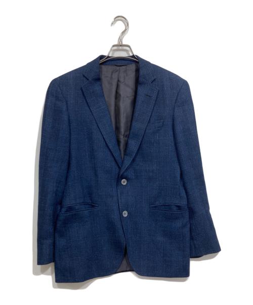 BOSS HUGO BOSS（ボス ヒューゴボス）BOSS HUGO BOSS (ボス ヒューゴボス) テーラードジャケット ネイビー サイズ:Mの古着・服飾アイテム