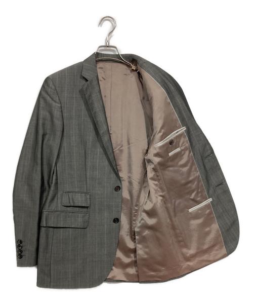 BOSS HUGO BOSS（ボス ヒューゴボス）BOSS HUGO BOSS (ボス ヒューゴボス) セットアップスーツ グレー サイズ:44の古着・服飾アイテム