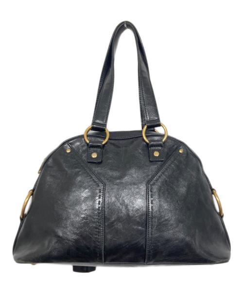 Yves Saint Laurent（イヴサンローラン）Yves Saint Laurent (イヴサンローラン) ミューズハンドバッグ ブラックの古着・服飾アイテム