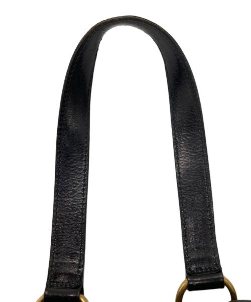 Yves Saint Laurent（イヴサンローラン）Yves Saint Laurent (イヴサンローラン) ミューズハンドバッグ ブラックの古着・服飾アイテム