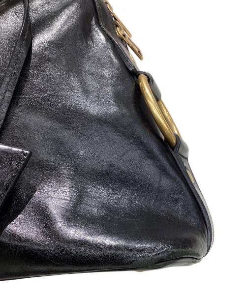 Yves Saint Laurent（イヴサンローラン）Yves Saint Laurent (イヴサンローラン) ミューズハンドバッグ ブラックの古着・服飾アイテム