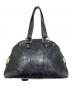 Yves Saint Laurent (イヴサンローラン) ミューズハンドバッグ ブラック：23000円