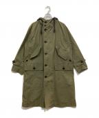 MARGARET HOWELLマーガレットハウエル）の古着「WATER REPELLENT COAT」｜オリーブ