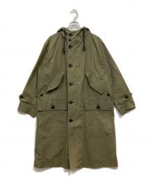 MARGARET HOWELL（マーガレットハウエル）の古着「WATER REPELLENT COAT」｜オリーブ