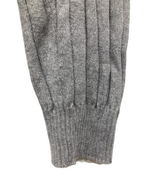 JOHN SMEDLEY（ジョンスメドレー）JOHN SMEDLEY (ジョンスメドレー) コットンリブカーディガン グレー サイズ:Mの古着・服飾アイテム
