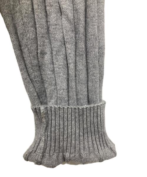 JOHN SMEDLEY（ジョンスメドレー）JOHN SMEDLEY (ジョンスメドレー) コットンリブカーディガン グレー サイズ:Mの古着・服飾アイテム