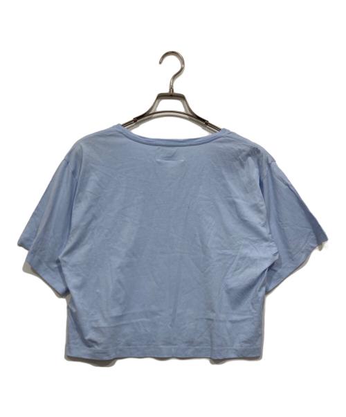 MM6 Maison Margiela（エムエムシックスメゾンマルジェラ）MM6 Maison Margiela (エムエムシックスメゾンマルジェラ) プリントTシャツ / キッズ Tシャツ ブルー サイズ:16Yの古着・服飾アイテム