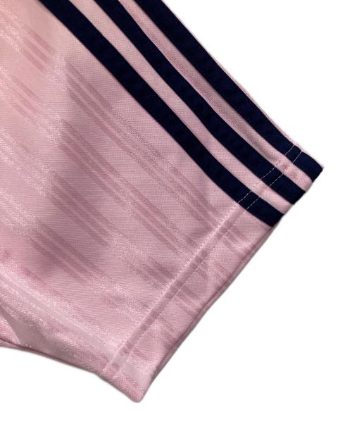 adidas（アディダス）adidas (アディダス) 襟付ゴーリーシャツ ピンク サイズ:Sの古着・服飾アイテム