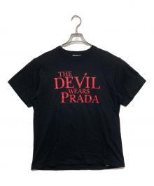 GOOD ROCK SPEED（グッドロックスピード）の古着「プリントTシャツ」｜ブラック