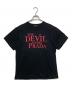 GOOD ROCK SPEED（グッドロックスピード）の古着「プリントTシャツ」｜ブラック