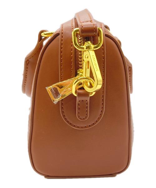 SINBONO（シンボノ）SINBONO (シンボノ) 2WAYバッグ ブラウンの古着・服飾アイテム