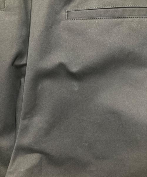 JIL SANDER（ジルサンダー）JIL SANDER (ジルサンダー) 裾ジップコットンシルクイージーパンツ ブラック サイズ:46の古着・服飾アイテム