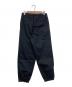 JIL SANDER (ジルサンダー) 裾ジップコットンシルクイージーパンツ ブラック サイズ:46：50000円
