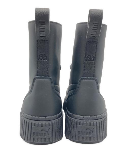 PUMA（プーマ）PUMA (プーマ) レースアップブーツ / DINARA BOOTS ブラック サイズ:23.5cmの古着・服飾アイテム