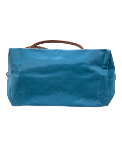 LONGCHAMP（ロンシャン）LONGCHAMP (ロンシャン) ナイロントートバッグ ブルーの古着・服飾アイテム