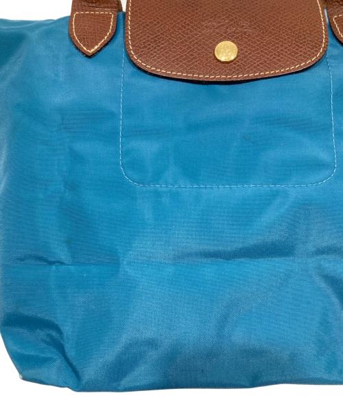LONGCHAMP（ロンシャン）LONGCHAMP (ロンシャン) ナイロントートバッグ ブルーの古着・服飾アイテム