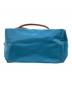 中古・古着 LONGCHAMP (ロンシャン) ナイロントートバッグ ブルー：5000円
