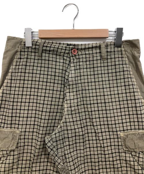 stussy（ステューシー）stussy (ステューシー) クレイジーパターンショートパンツ ベージュ サイズ:W32（81.0cm）の古着・服飾アイテム