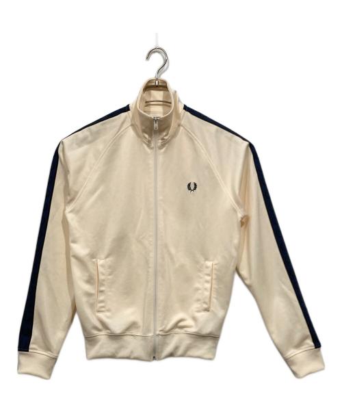 FRED PERRY（フレッドペリー）FRED PERRY (フレッドペリー) トラックジャケット / CONTRAST TAPE TRACK JACKET アイボリー サイズ:Sの古着・服飾アイテム