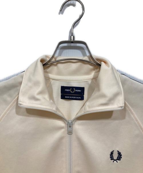 FRED PERRY（フレッドペリー）FRED PERRY (フレッドペリー) トラックジャケット / CONTRAST TAPE TRACK JACKET アイボリー サイズ:Sの古着・服飾アイテム