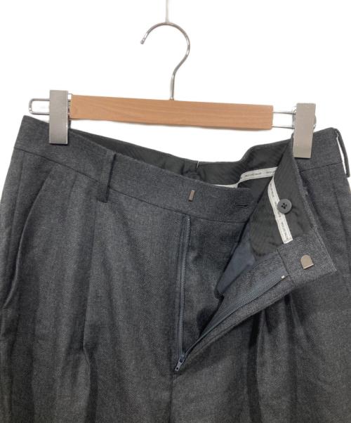 Wild Life Tailor（ワイルドライフテイラー）Wild Life Tailor (ワイルドライフテイラー) 2タックウールスラックス グレー サイズ:Lの古着・服飾アイテム