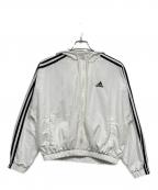 adidasアディダス）の古着「ジップアップジャケット」｜ホワイト