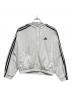 adidas（アディダス）の古着「ジップアップジャケット」｜ホワイト