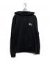 stussy（ステューシー）の古着「プルオーバーパーカー」｜ブラック
