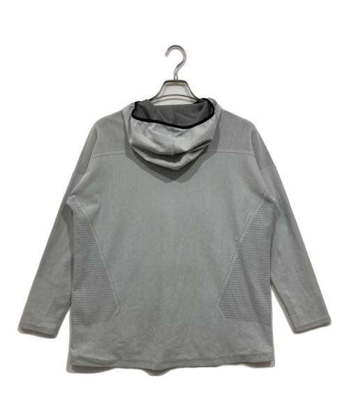 THE NORTH FACE（ザ ノース フェイス）THE NORTH FACE (ザ ノース フェイス) ロングスリーブエンジニアードスパイラルフーディ グレー サイズ:Mの古着・服飾アイテム