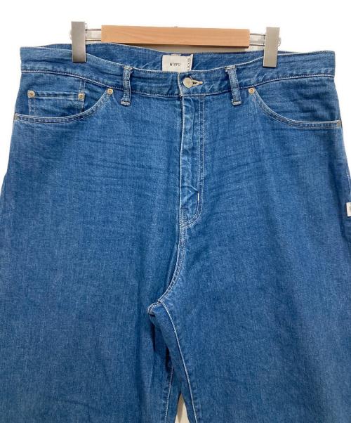 WTAPS（ダブルタップス）WTAPS (ダブルタップス) デニムパンツ / Blues Straight Trousers Cotton Denim ブルー サイズ:04の古着・服飾アイテム