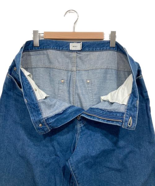 WTAPS（ダブルタップス）WTAPS (ダブルタップス) デニムパンツ / Blues Straight Trousers Cotton Denim ブルー サイズ:04の古着・服飾アイテム