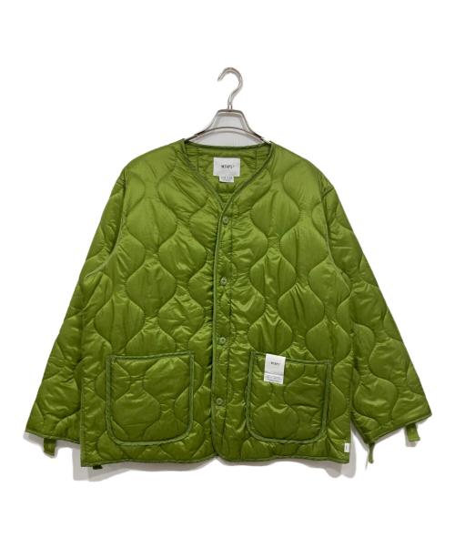 WTAPS（ダブルタップス）WTAPS (ダブルタップス) キルティングジャケット / Nylon Ripstop Liner Jacket グリーン サイズ:４の古着・服飾アイテム