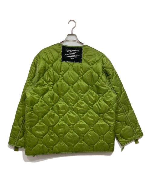 WTAPS（ダブルタップス）WTAPS (ダブルタップス) キルティングジャケット / Nylon Ripstop Liner Jacket グリーン サイズ:４の古着・服飾アイテム