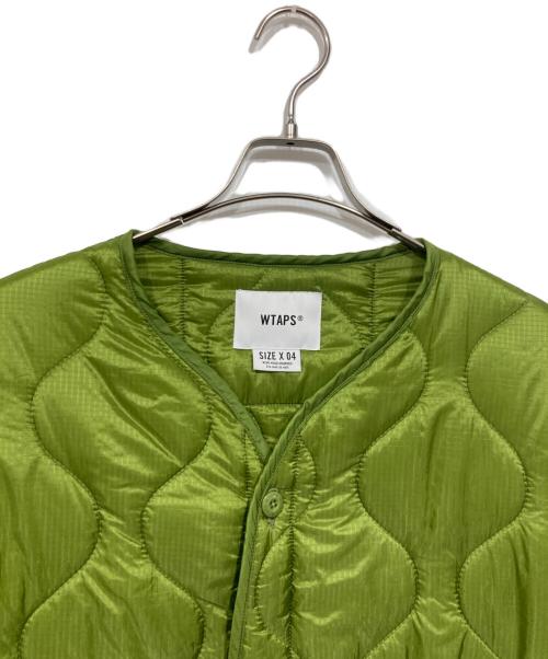WTAPS（ダブルタップス）WTAPS (ダブルタップス) キルティングジャケット / Nylon Ripstop Liner Jacket グリーン サイズ:４の古着・服飾アイテム