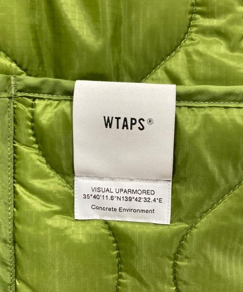 WTAPS（ダブルタップス）WTAPS (ダブルタップス) キルティングジャケット / Nylon Ripstop Liner Jacket グリーン サイズ:４の古着・服飾アイテム