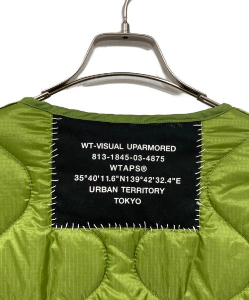 WTAPS（ダブルタップス）WTAPS (ダブルタップス) キルティングジャケット / Nylon Ripstop Liner Jacket グリーン サイズ:４の古着・服飾アイテム