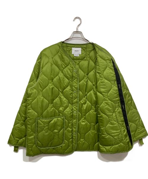 WTAPS（ダブルタップス）WTAPS (ダブルタップス) キルティングジャケット / Nylon Ripstop Liner Jacket グリーン サイズ:４の古着・服飾アイテム