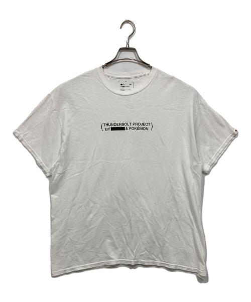 RHUNDERBOLT PROJECT（サンダーボルト プロジェクト）RHUNDERBOLT PROJECT (サンダーボルト プロジェクト) プリントTシャツ ホワイト サイズ:XLの古着・服飾アイテム