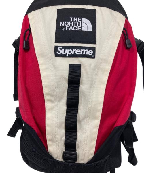 SUPREME（シュプリーム）Supreme (シュプリーム) THE NORTH FACE (ザ ノース フェイス) バックパック / Backpack レッド×ブラックの古着・服飾アイテム