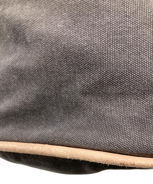 HERMES（エルメス）HERMES (エルメス) 巾着キャンバスバッグ/ ポロション ミミル ブラウンの古着・服飾アイテム