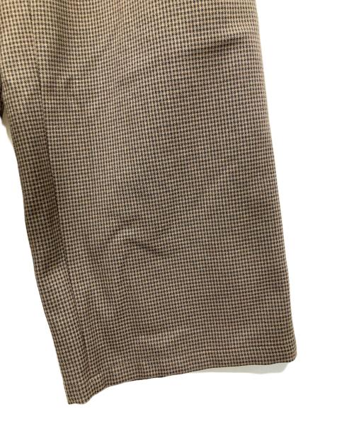 JOURNAL STANDARD（ジャーナルスタンダード）JOURNAL STANDARD (ジャーナルスタンダード) ウールライクストレッチワイドパンツ ブラウン サイズ:40の古着・服飾アイテム