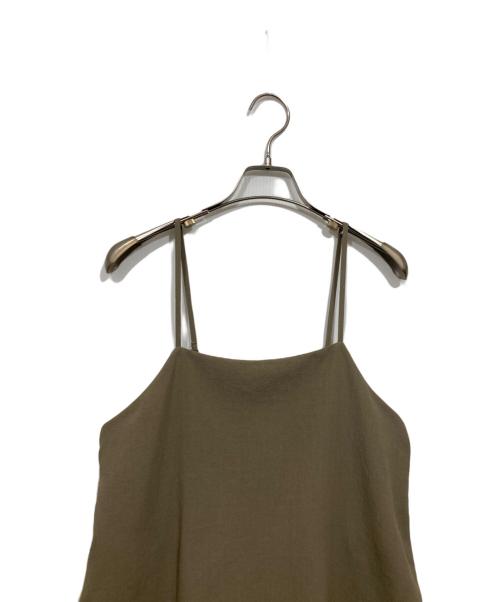 green label relaxing（グリーンレーベルリラクシング）green label relaxing (グリーンレーベルリラクシング) ドライクロスオールインワン ベージュ サイズ:SHの古着・服飾アイテム