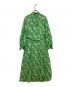 allureville (アルアバイル) ツートンフラワーシャツワンピース グリーン サイズ:2：6000円