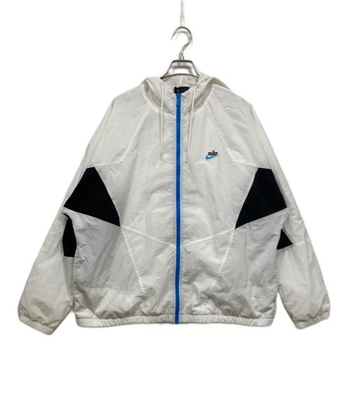 NIKE（ナイキ）NIKE (ナイキ) ナイロンジャケット ホワイト サイズ:XXLの古着・服飾アイテム