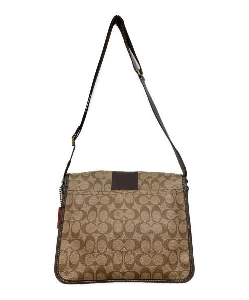 COACH（コーチ）COACH (コーチ) ヘリテージショルダーバッグ ブラウンの古着・服飾アイテム