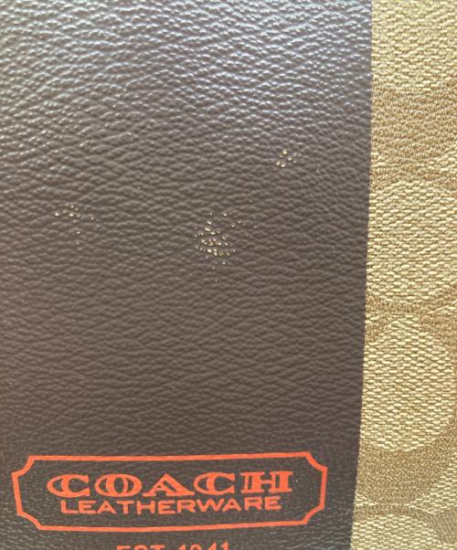 COACH（コーチ）COACH (コーチ) ヘリテージショルダーバッグ ブラウンの古着・服飾アイテム