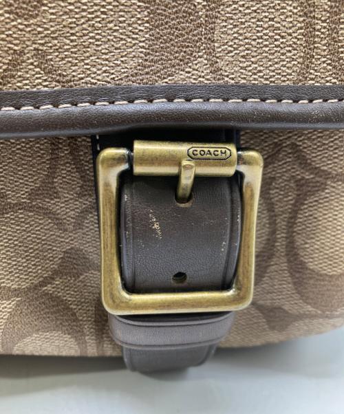 COACH（コーチ）COACH (コーチ) ヘリテージショルダーバッグ ブラウンの古着・服飾アイテム